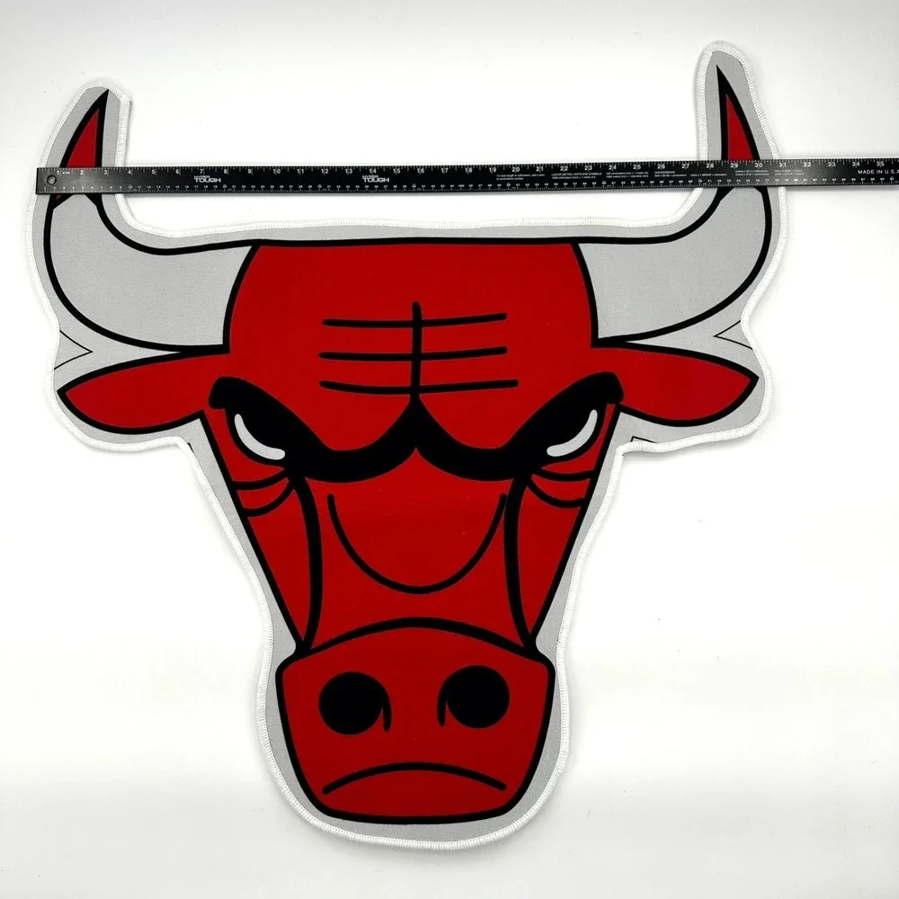 Chicago Bulls Logo Mascot Rug‎ / Floor Mat NBA Basketball Fan Decor 31